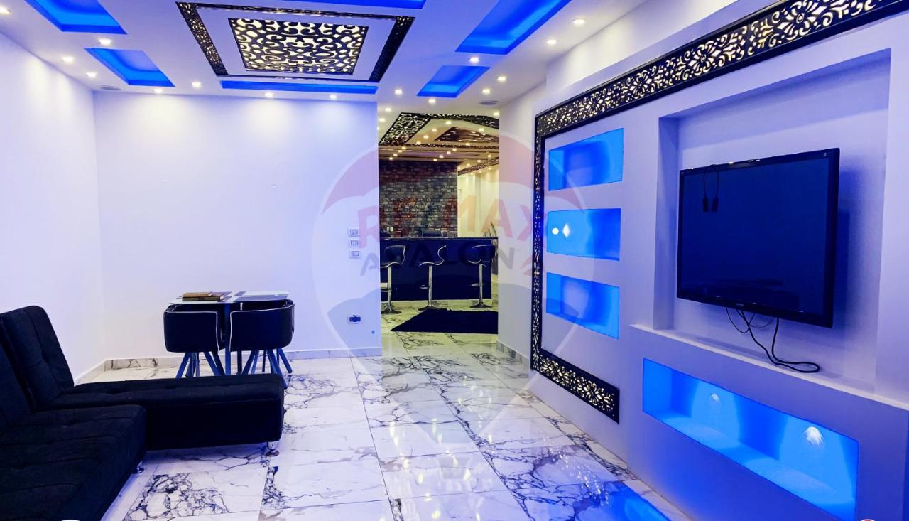 شقة فخمة فيوالبحر Luxury Panorama Sea View อเล็กซานเดรีย ภายนอก รูปภาพ