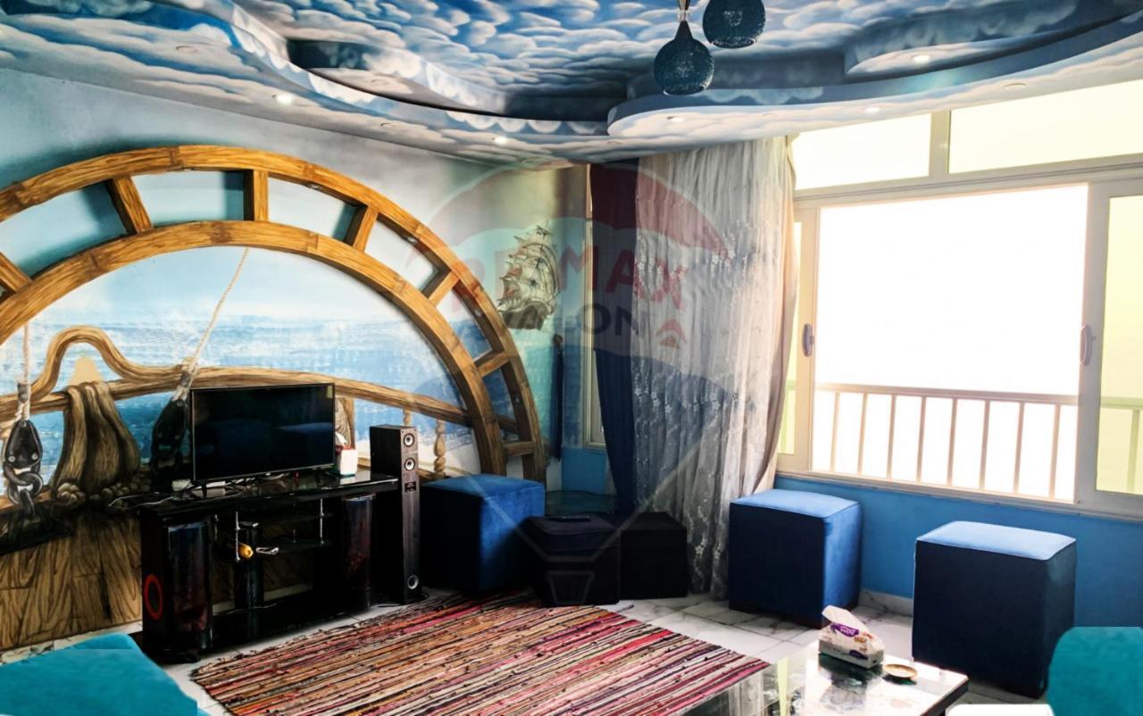 شقة فخمة فيوالبحر Luxury Panorama Sea View อเล็กซานเดรีย ภายนอก รูปภาพ